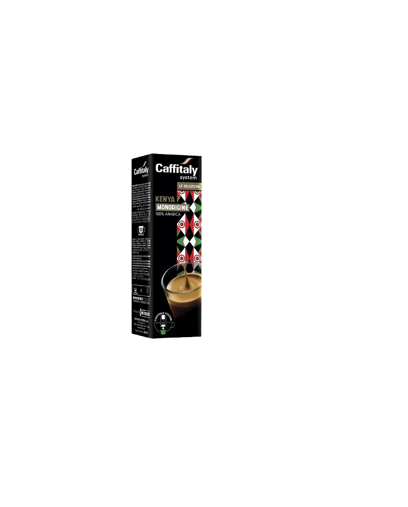 Paquet de 10 Capsules Caffitaly Kenya Monorigine