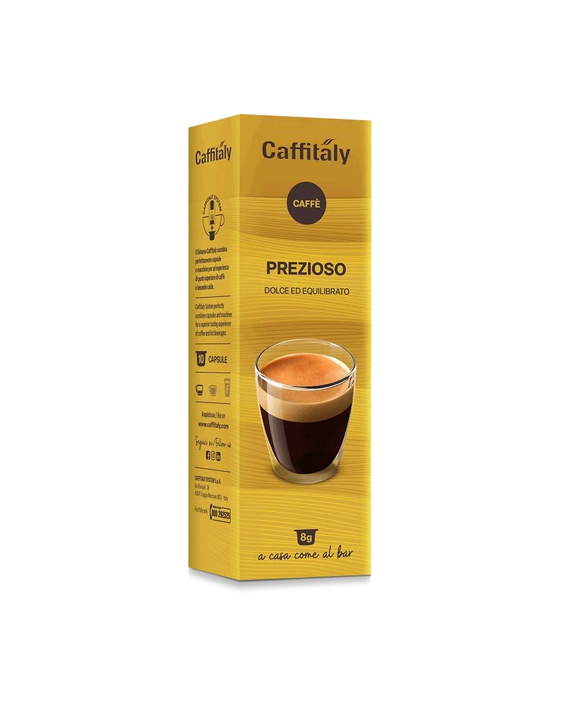 Capsules Caffitaly Prezioso – 100% Arabica