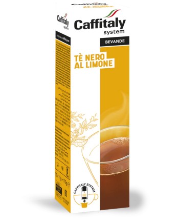 PAQUET DE 10 CAPSULES À CAFÉ CAFFITALY TEA AL LIMONE