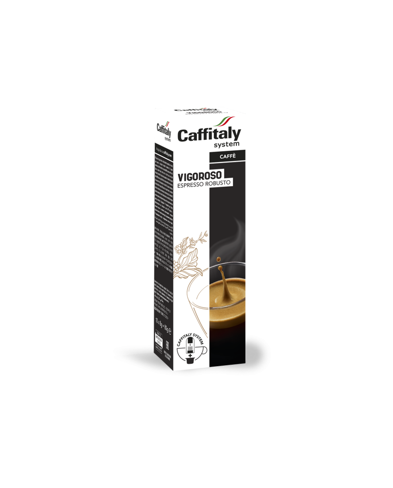 Paquet de 10 Capsules Caffitaly VIGOROSO